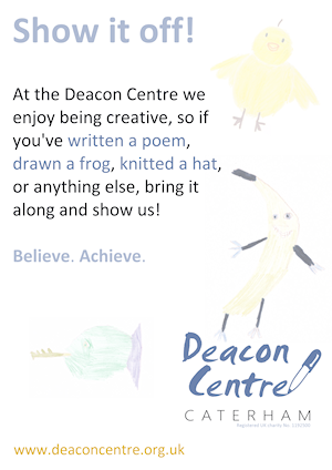 Deacon Centre A3 Show It OFf Poster - thumbnail image